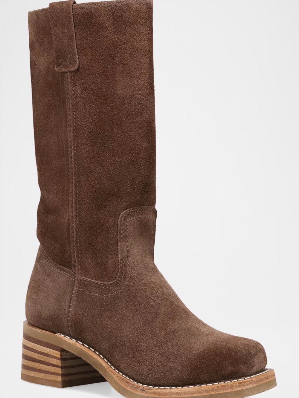 NWOT FRYE Campus 12R Suede Mid-Calf Boots 🔥 rare size 🔥 - Picture 5 of 12